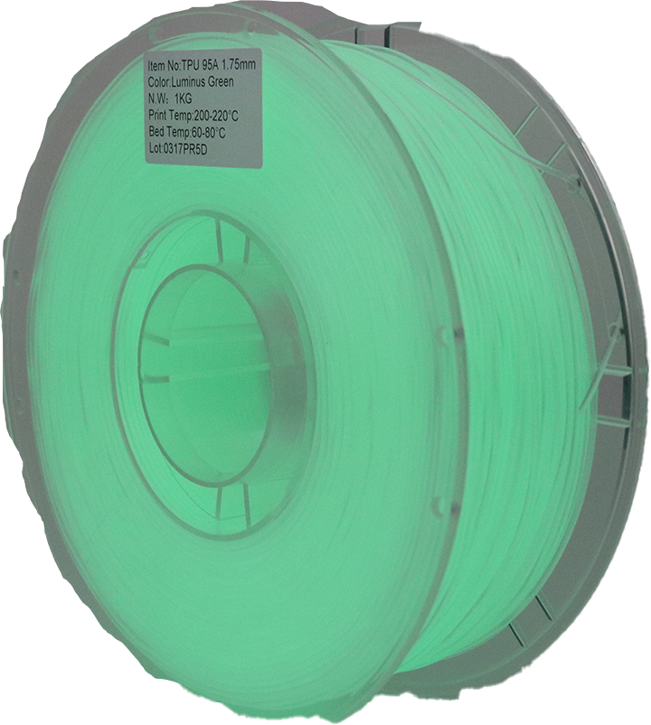 PS Imports TPU 95A Luminous Green 1.75mm