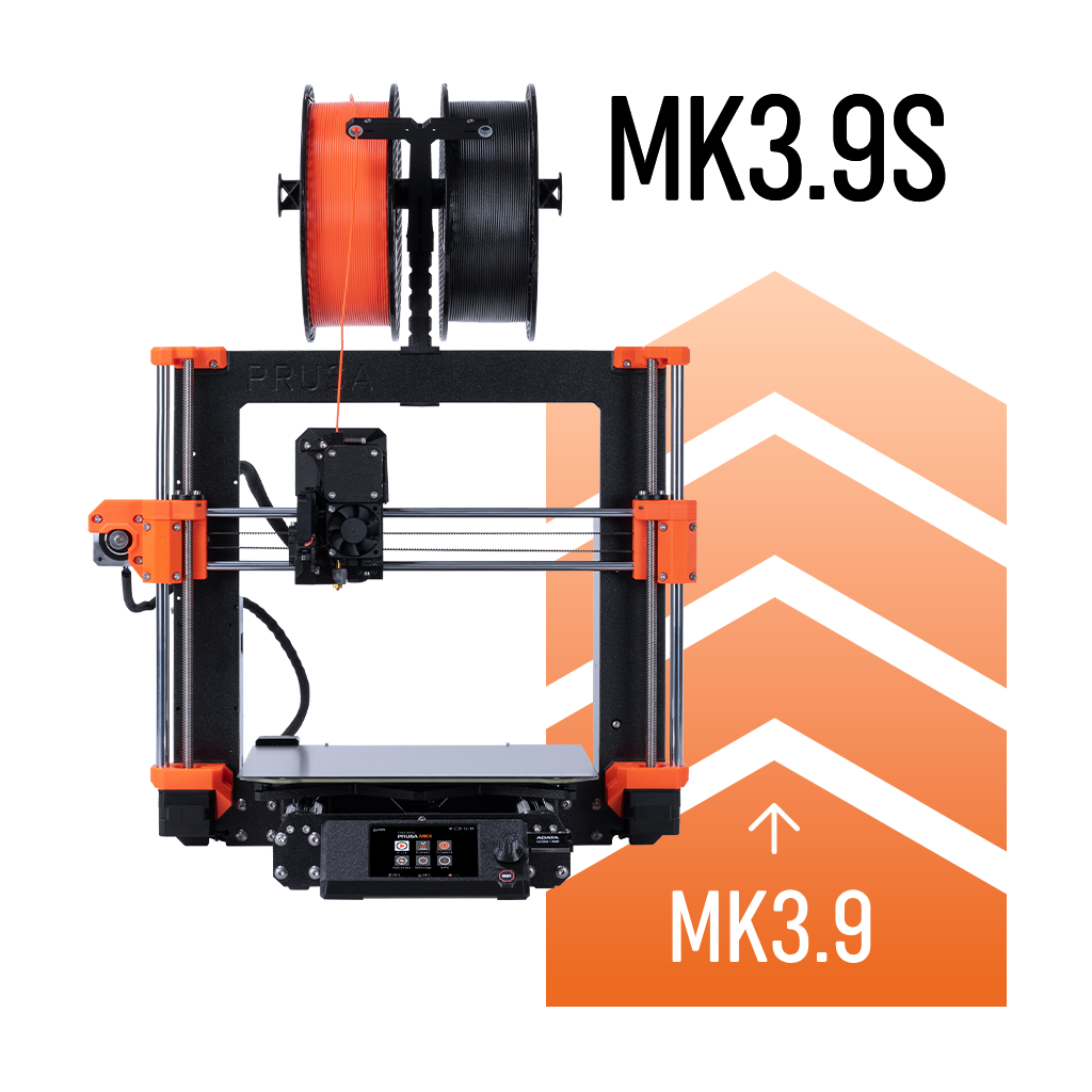 Original Prusa MK3.9 to MK3.9S upgrade kit – Printed Solid Original Prusa MK3.9 to MK3.9S upgrade kit – Printed Solid