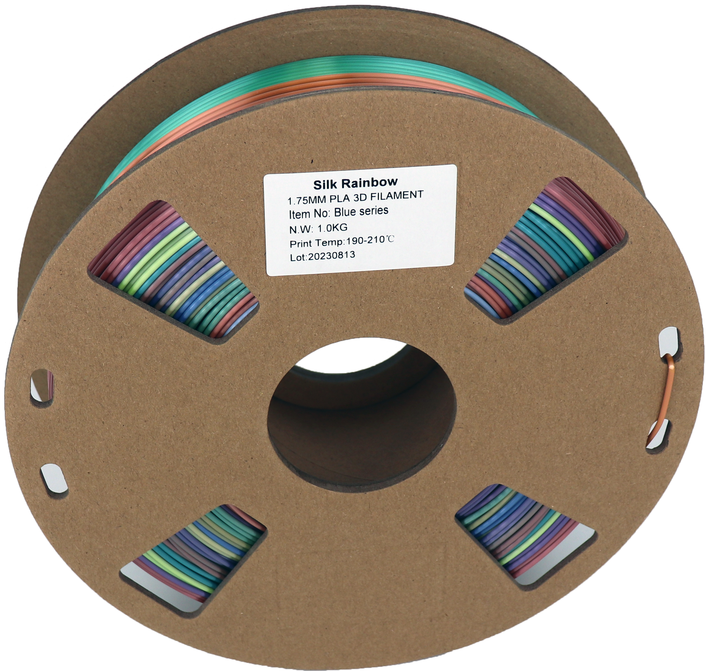 PS Imports PLA 1.75mm x Rainbow Silk Rainbow-B