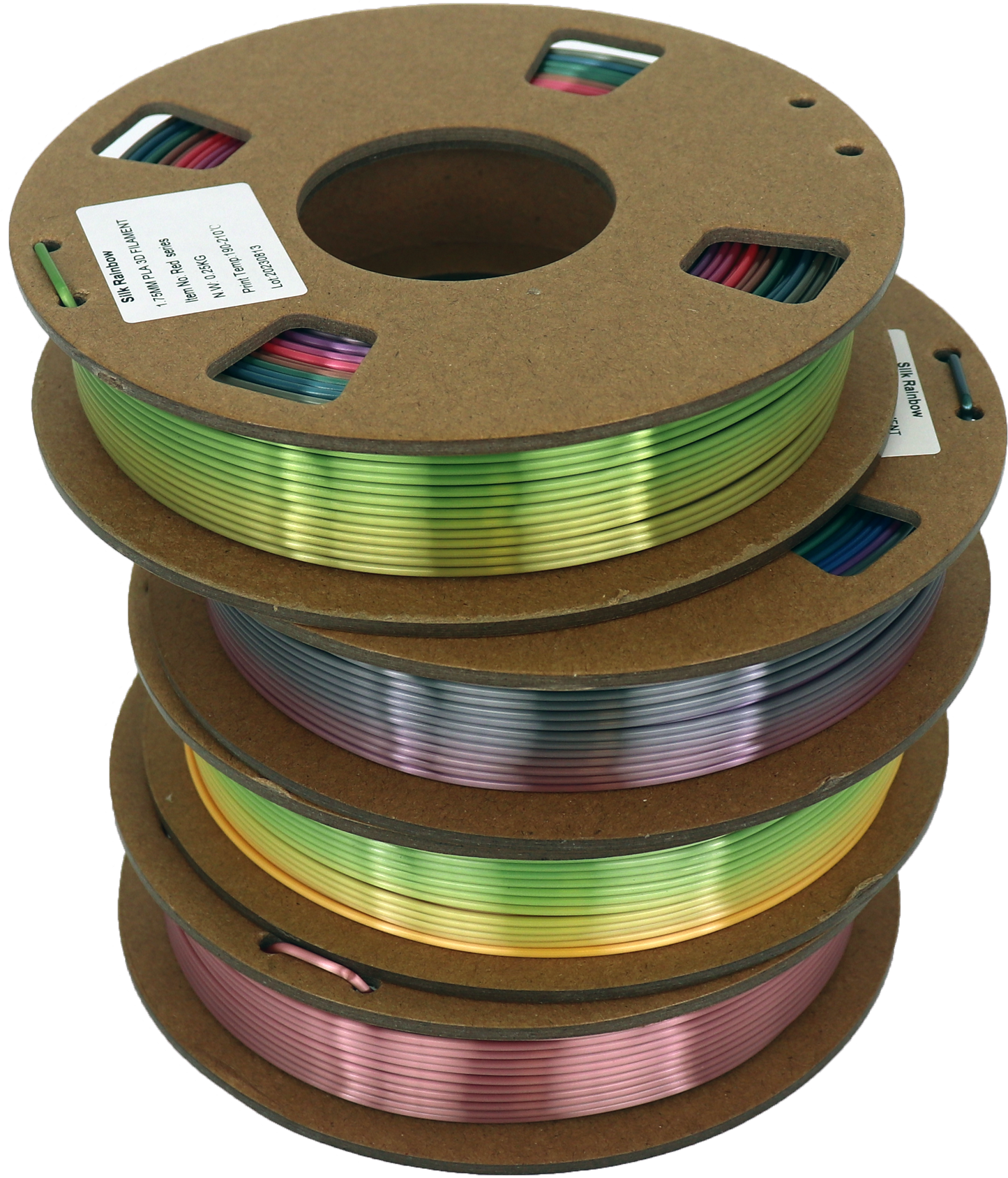 PS Imports PLA 1.75mm x Sample Packs Rainbow