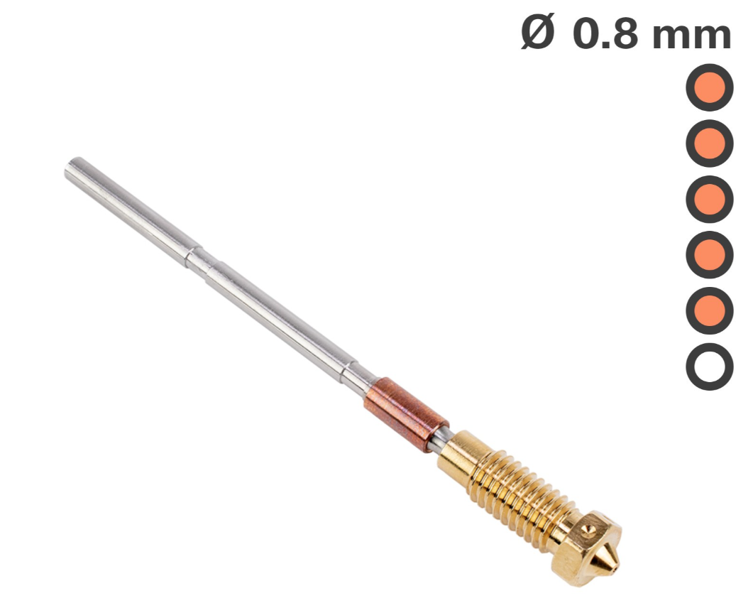 Prusa Nozzle brass - 0.8 mm