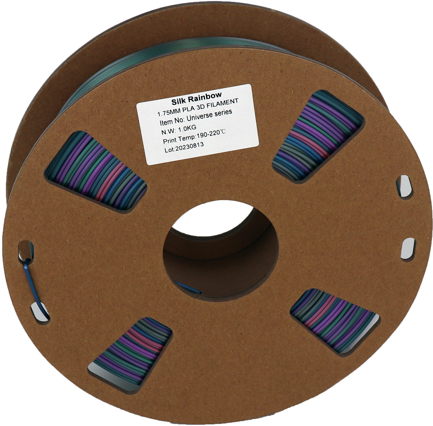 PS Imports PLA 1.75mm x Silk Rainbow Universe Series