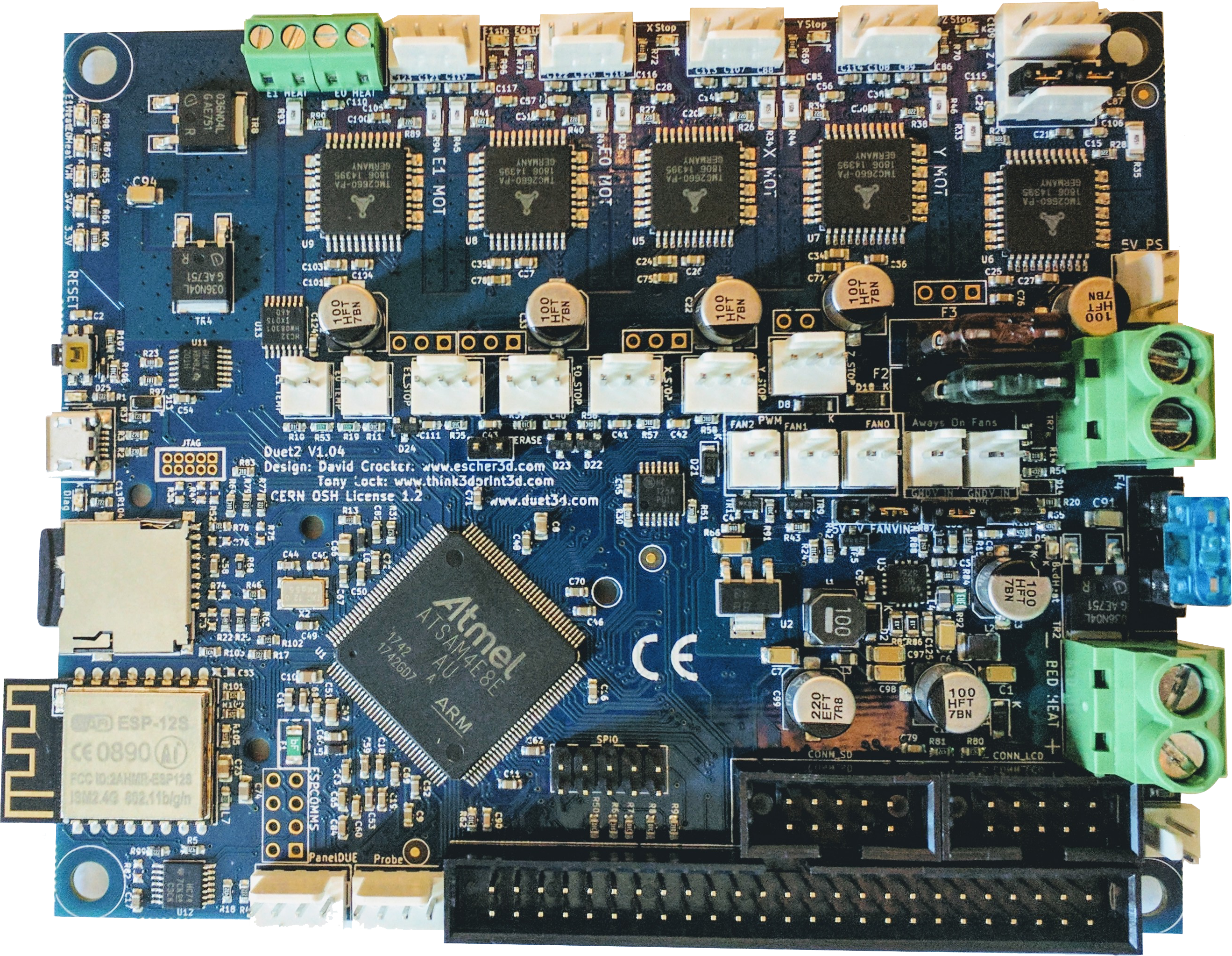 Duet2WiFi (EOL) – Printed Solid - Main Image