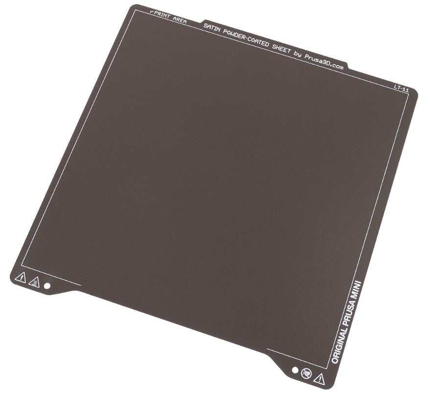 Original Prusa Mini Double-sided Powder-coated SATIN Spring Steel Sheet