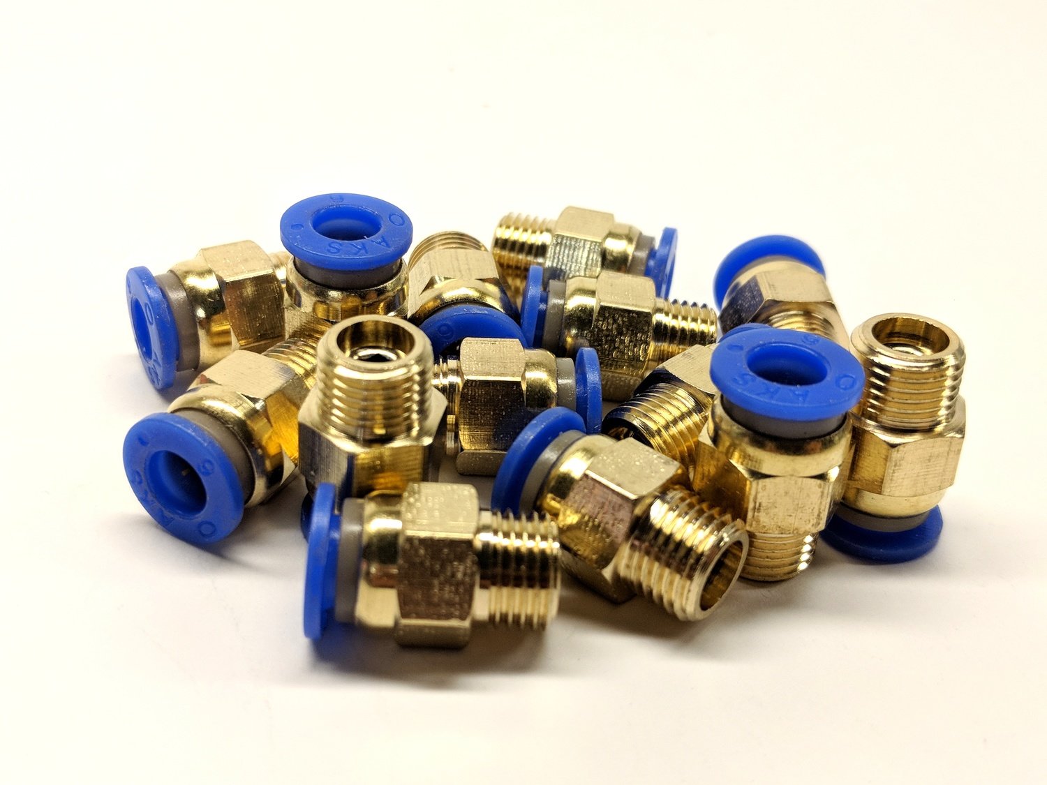 M10/M10 NPT Bowden Push Tube Connector (PTC)