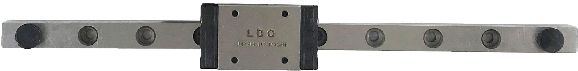 LDO Single Stainless 150mm SLR7H Linear Rail with Carriage (EOL)