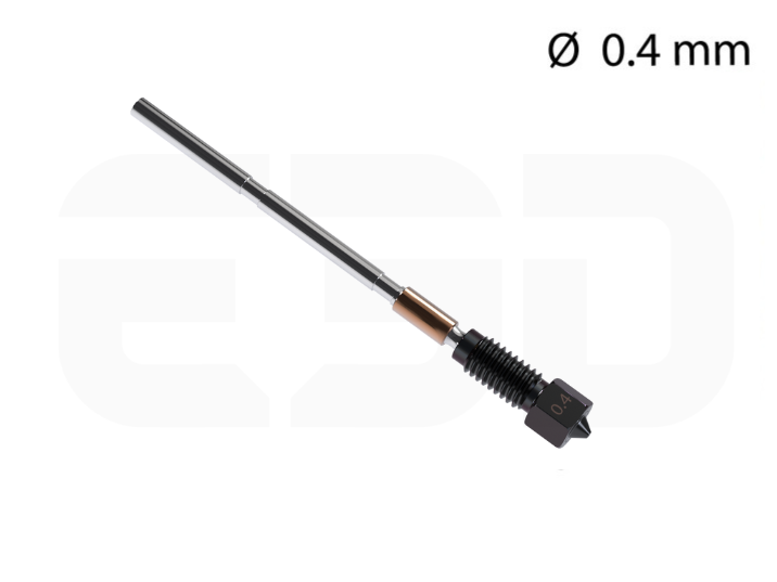 E3D Prusa Nozzle: High Flow ObXidian™ - 0.4 mm