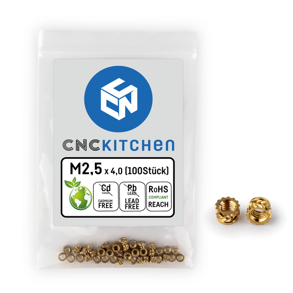 CNC Kitchen Threaded Insert