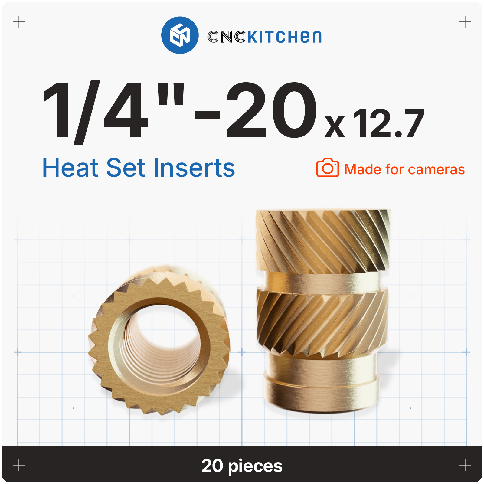 CNC Kitchen Threaded Insert