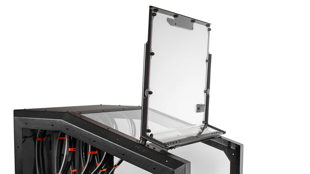 Top view of the XL Enclosure lid and frame