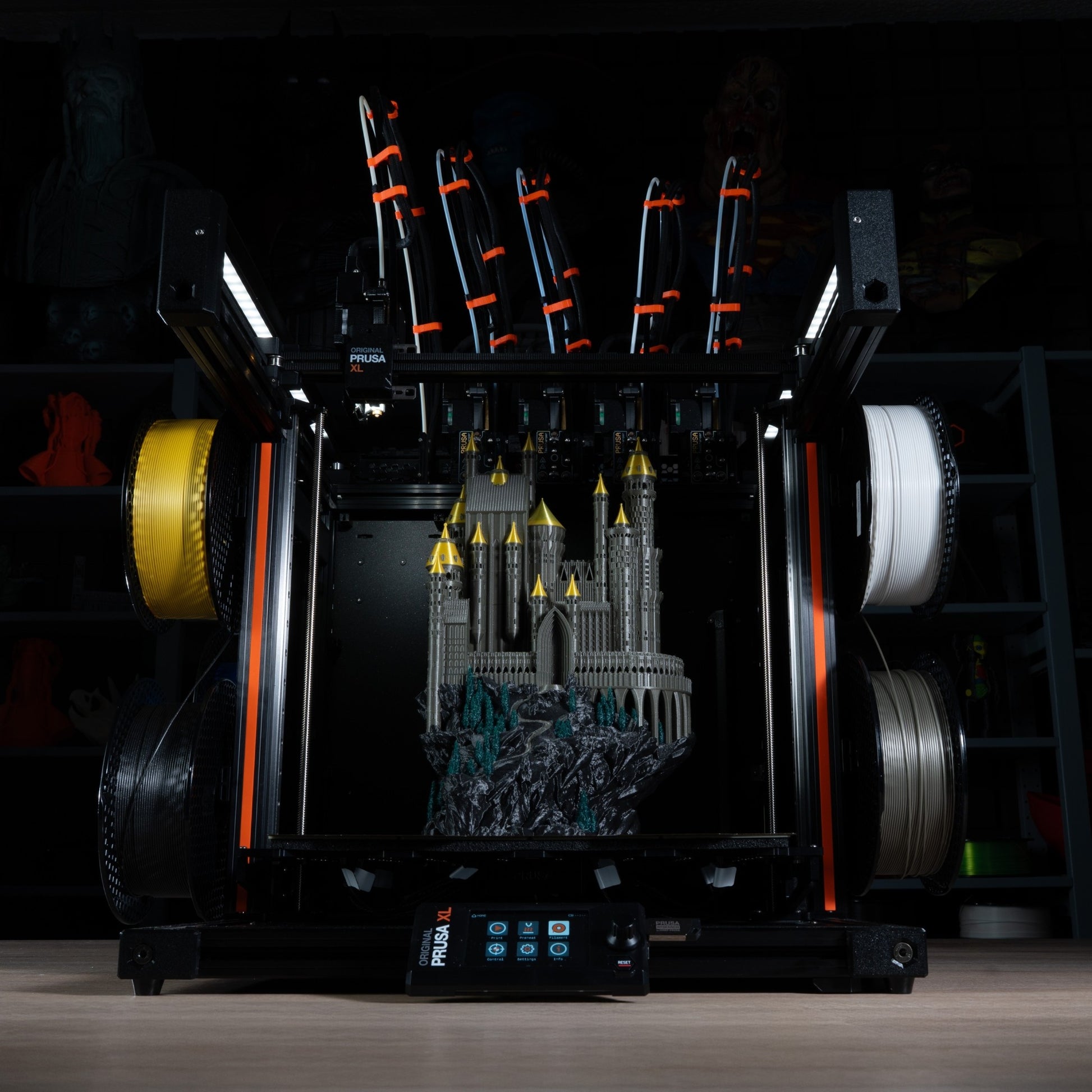 Large-format print made on the Prusa XL+