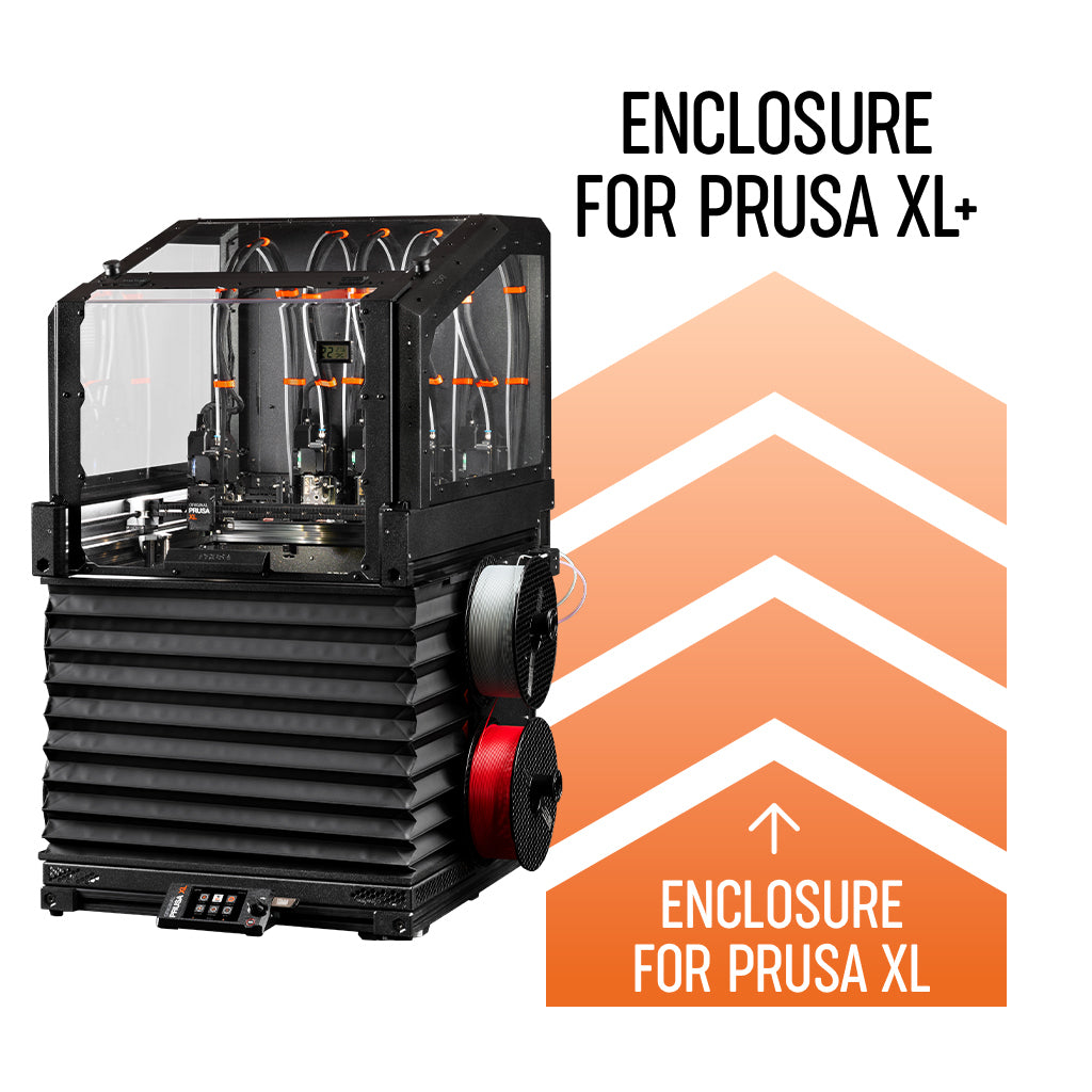 Original Prusa XL Enclosure to Enclosure for Prusa XL+ upgrade kit