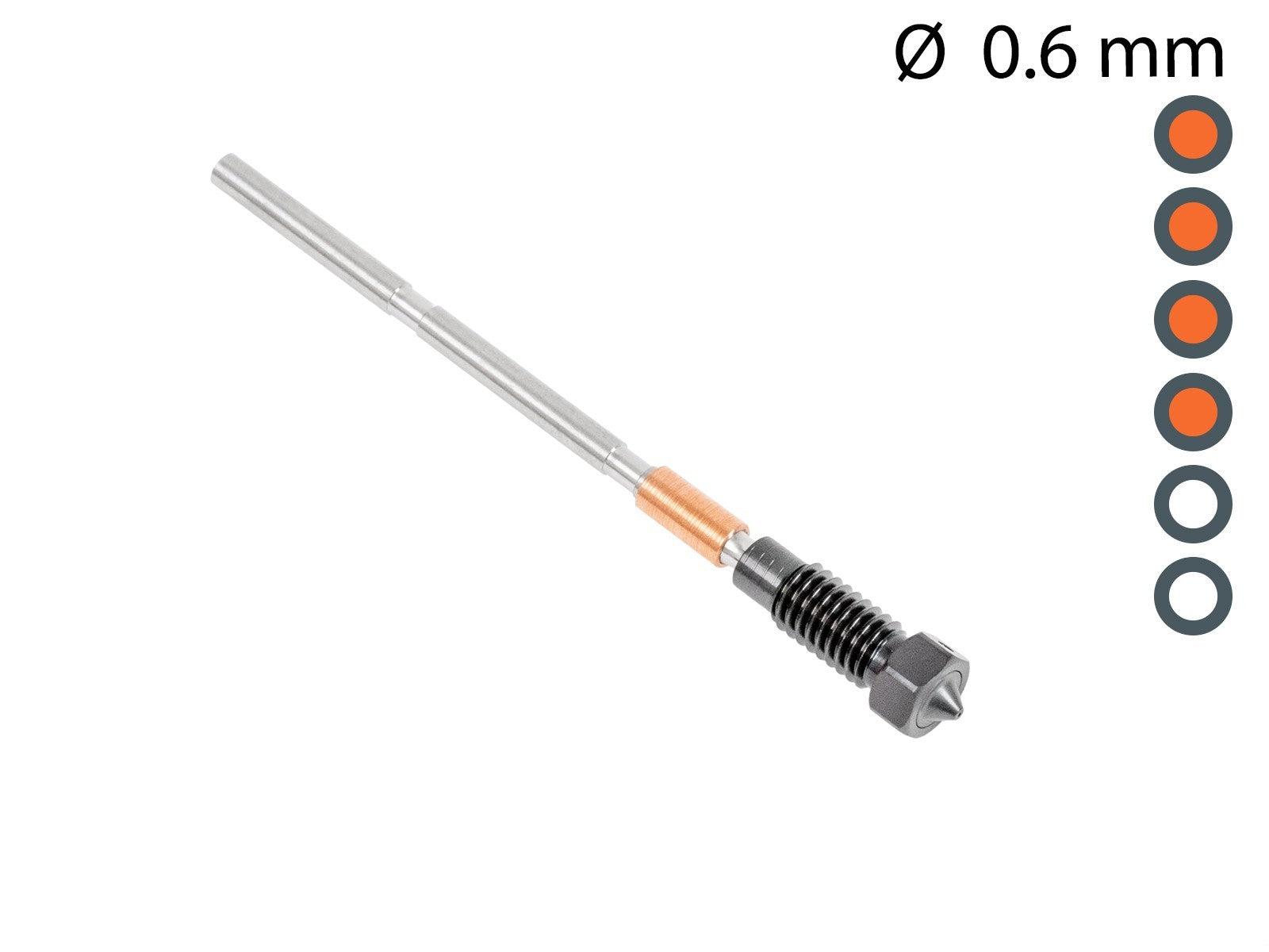 Prusa Nozzle ObXidian - 0.6 mm