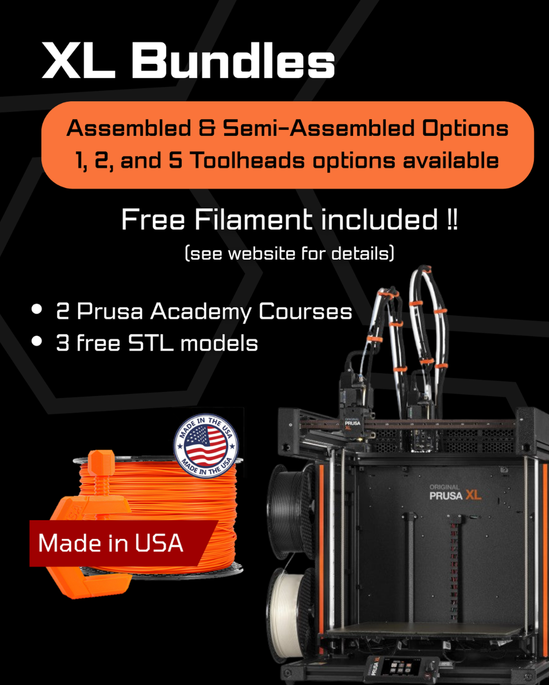 XL 1 Toolhead Assembled Black Friday 2025