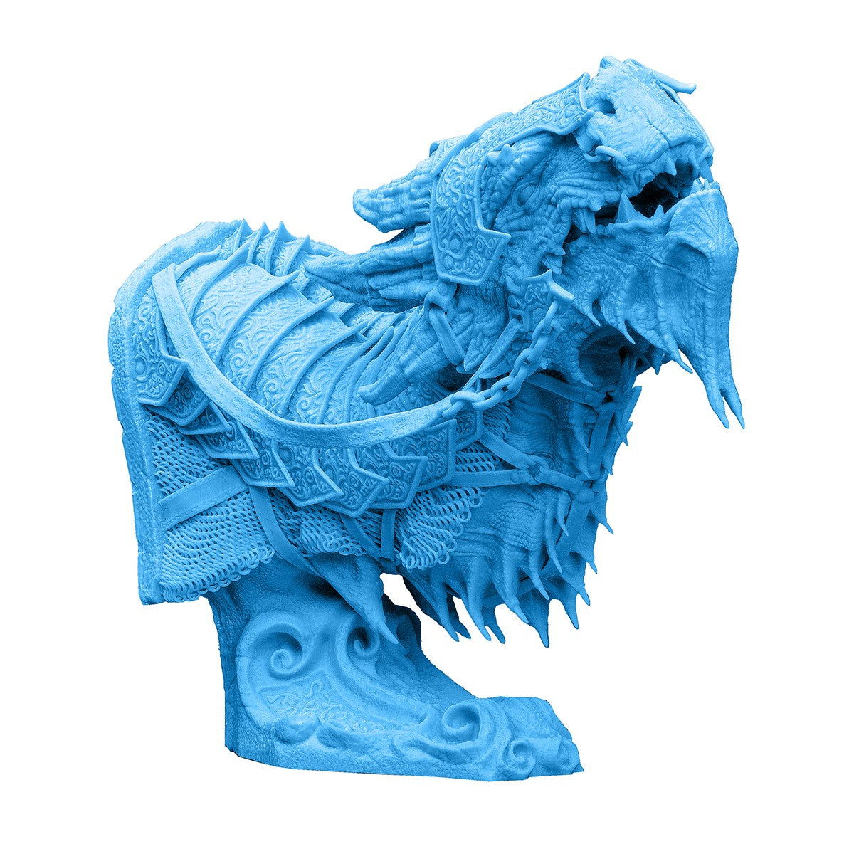 Prusament Resin Model Bright Cyan 1kg