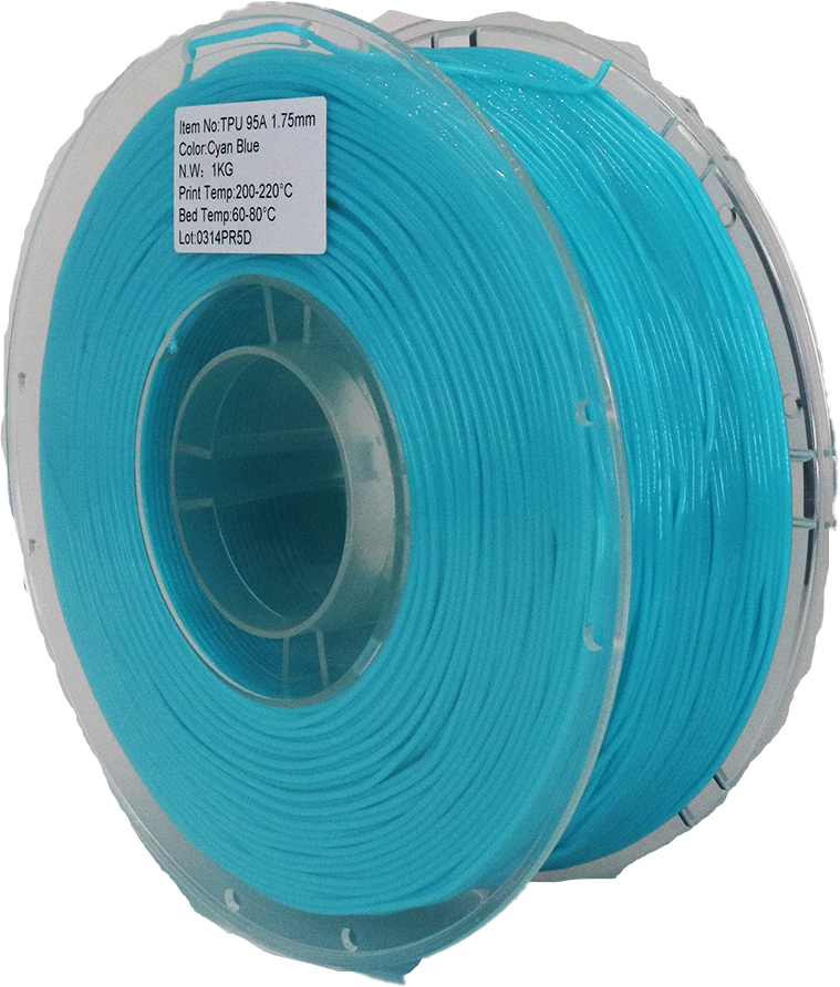 PS Imports TPU 95A Cyan Blue 1.75mm