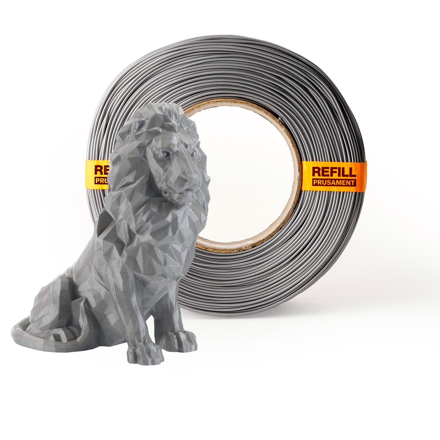 Prusament PLA Galaxy Silver 1kg Refill - Made in USA