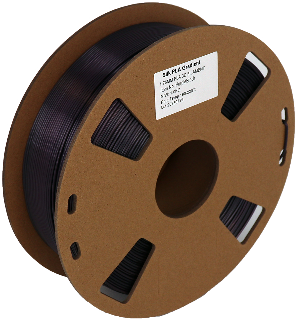 PS Imports PLA 1.75mm x Silk Gradient-Purple-Black