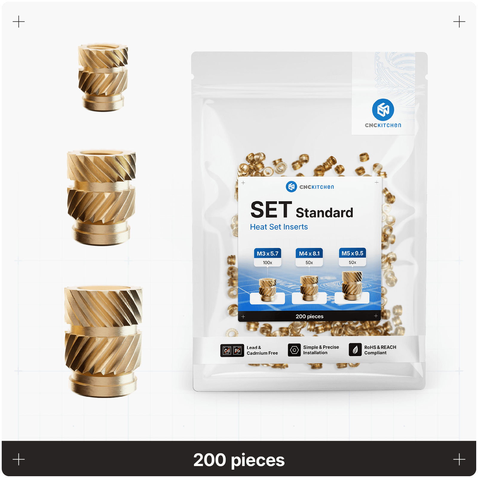 CNC Kitchen Threaded Insert