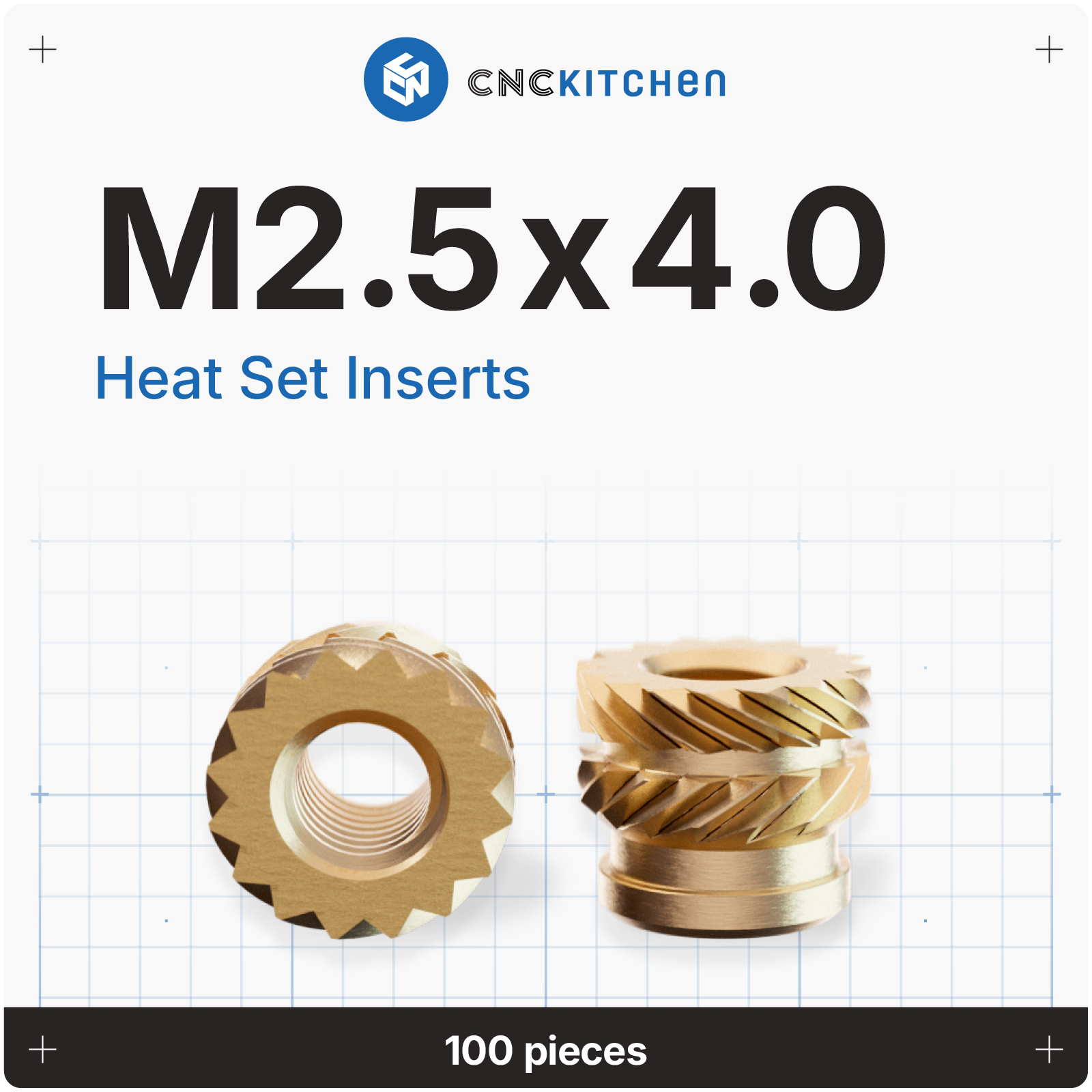 CNC Kitchen Threaded Insert
