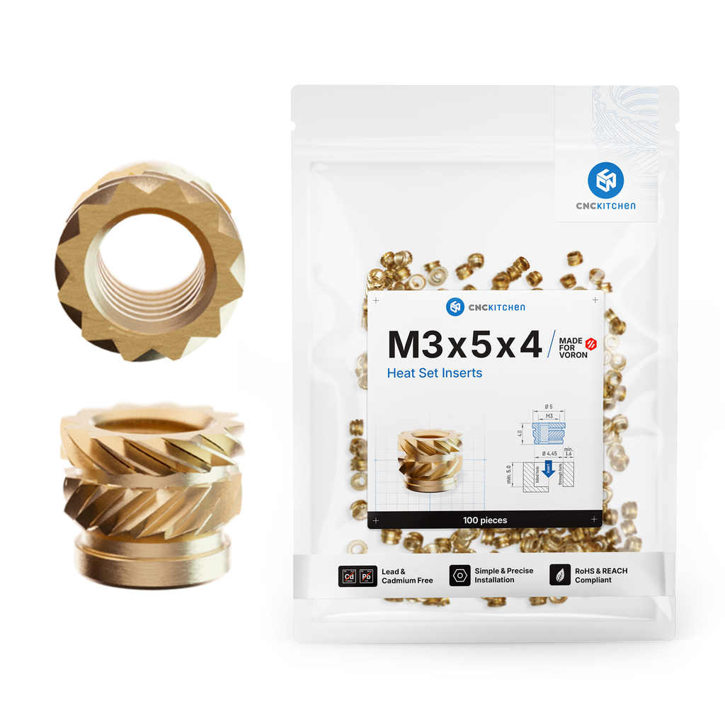 CNC Kitchen Threaded Insert