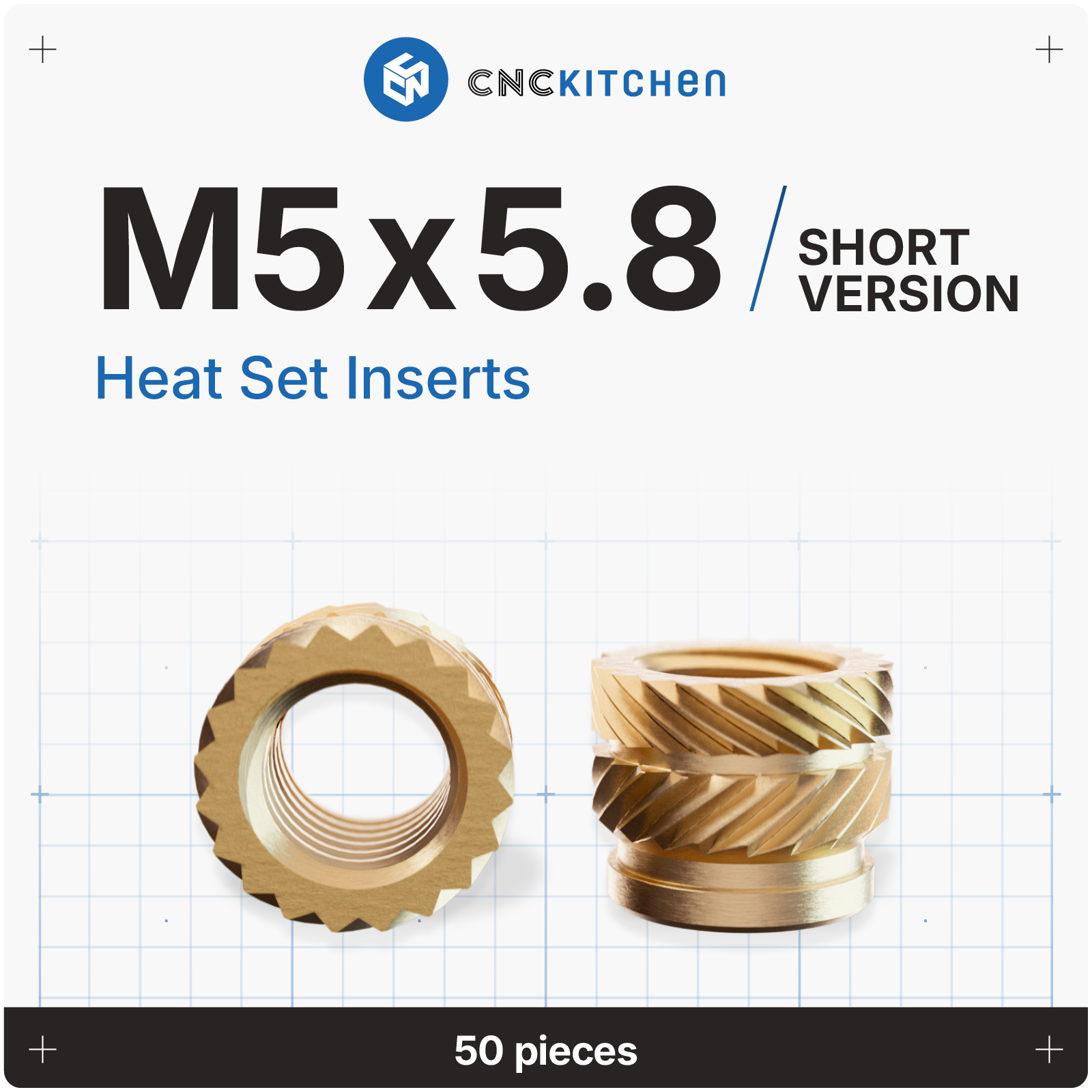 CNC Kitchen Threaded Insert