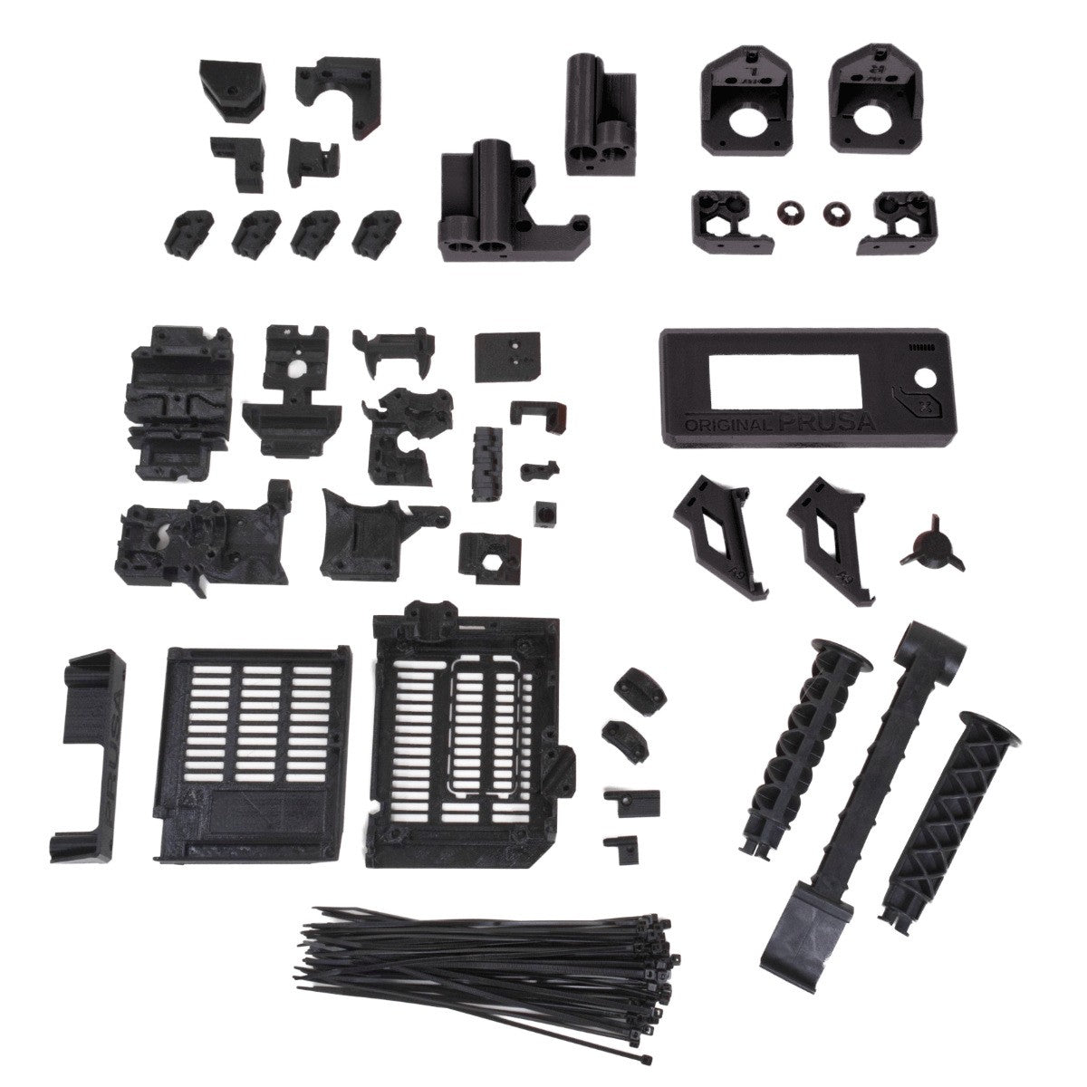 Original Prusa MK3S+ Plastic parts set (Black)