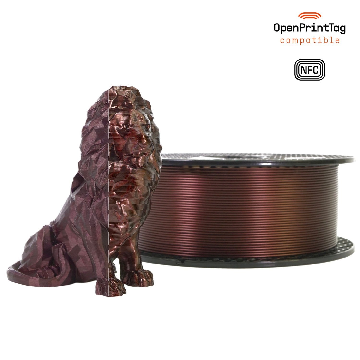 Prusament Premium PLA Mystic Brown 1kg (NFC)