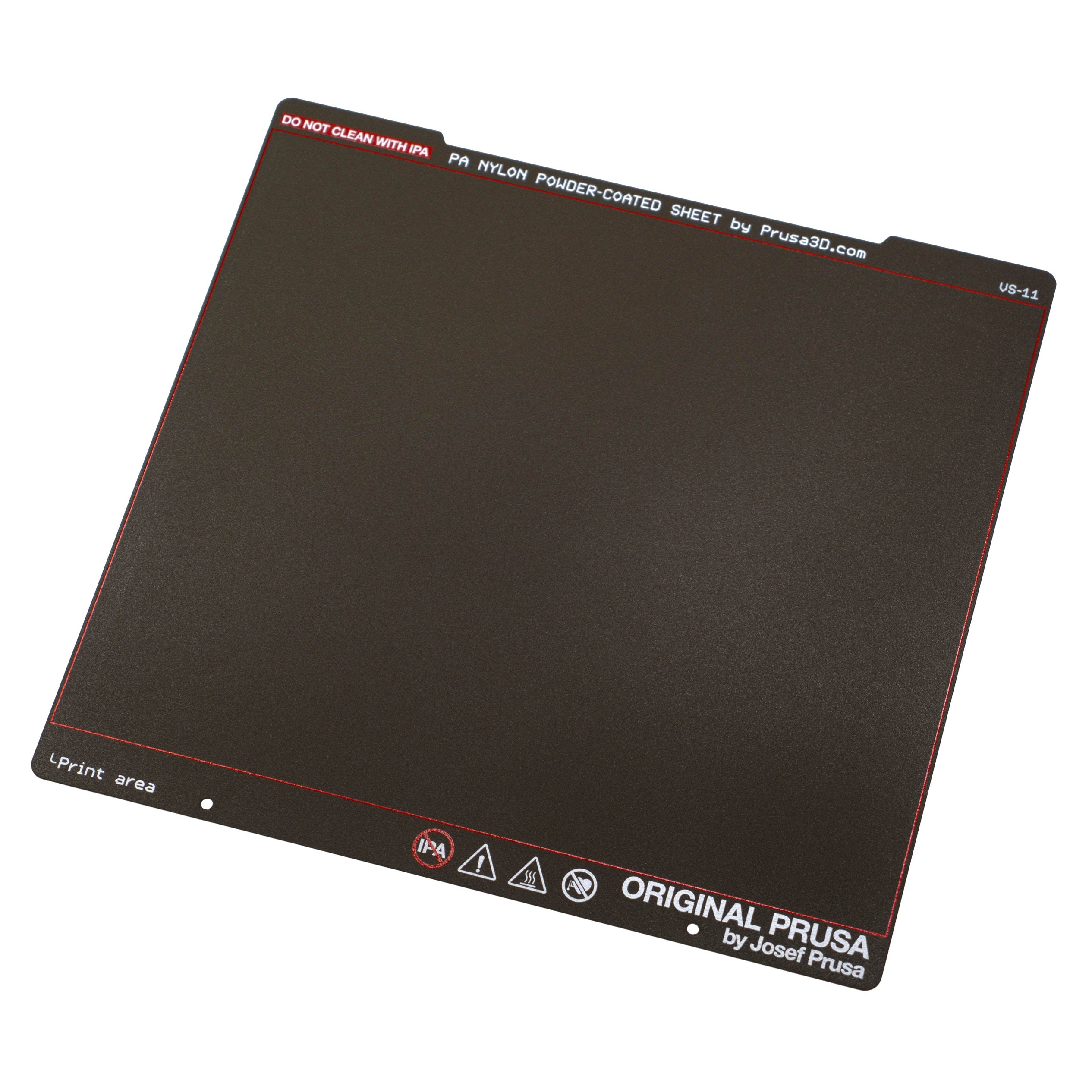Original Prusa PA Nylon Powder-coated Print Sheet – Printed Solid