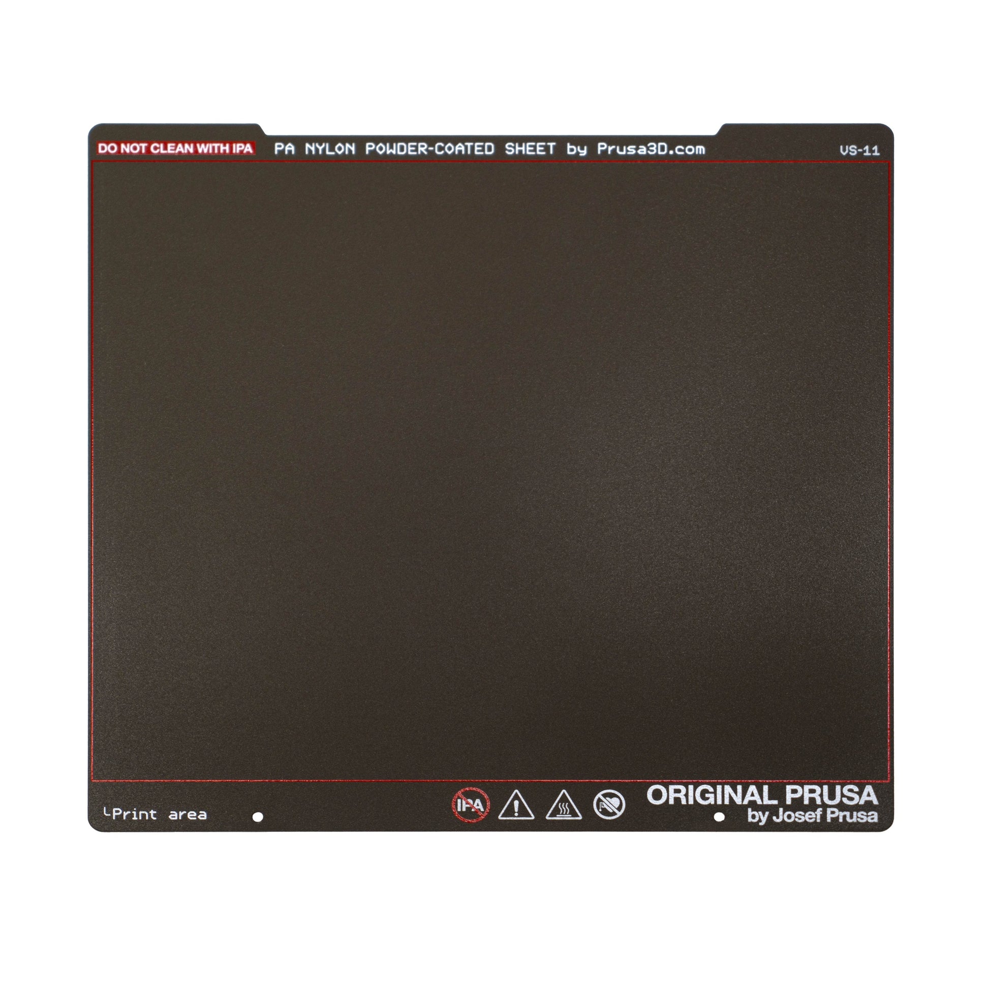 Original Prusa PA Nylon Powder-coated Print Sheet