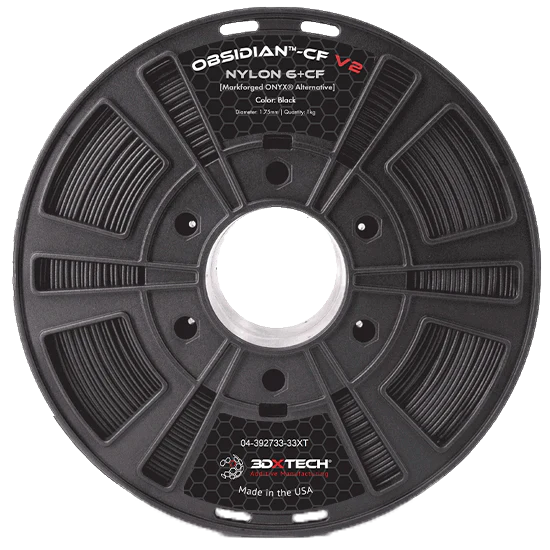 3DXTECH OBSIDIAN™ NYLON 6+CF V2