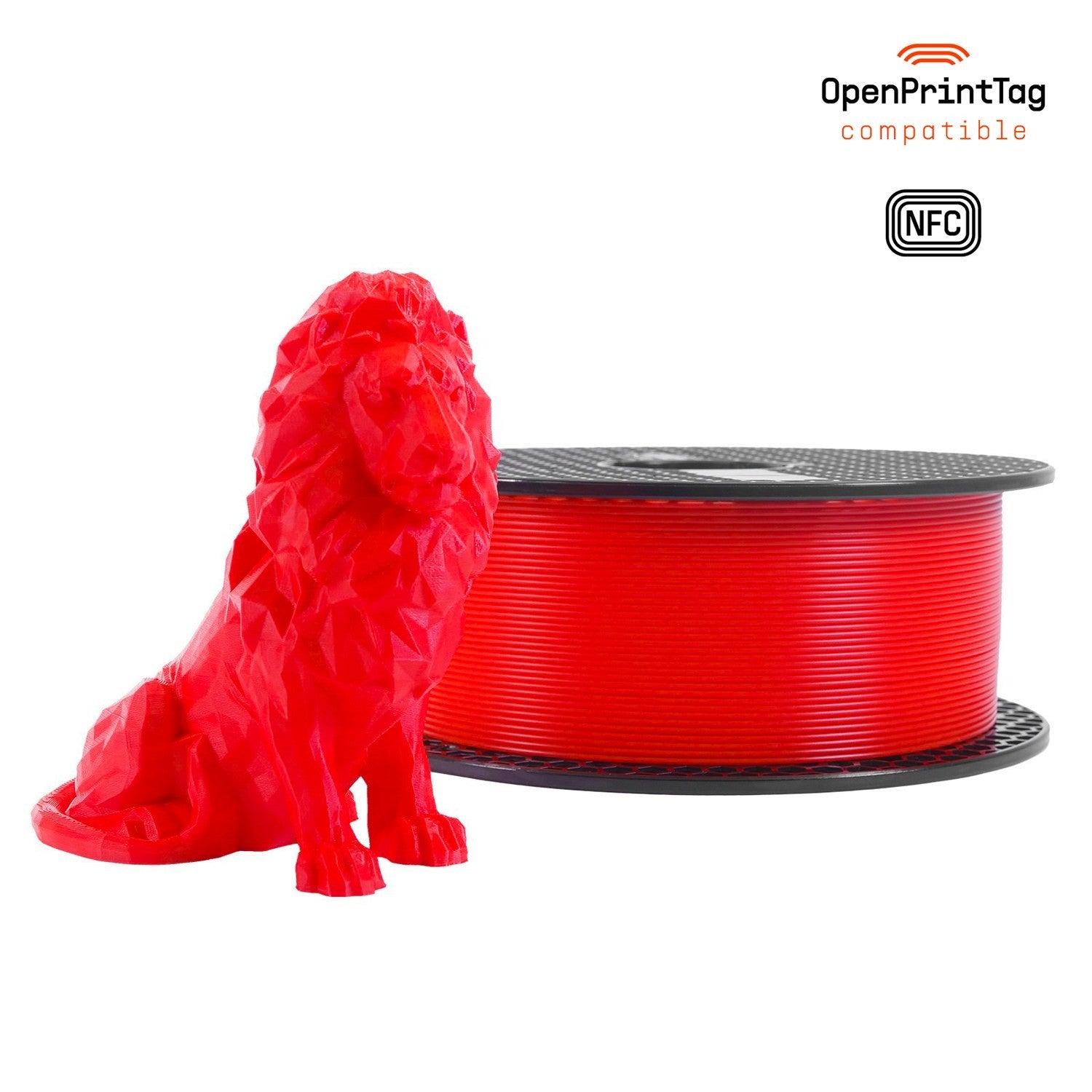 Prusament PLA Lipstick Red 1kg (NFC)