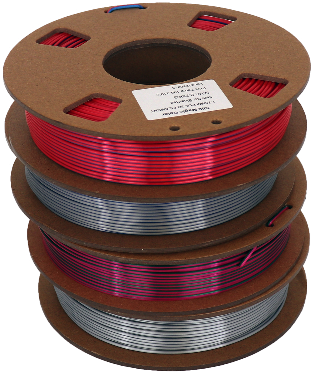 PS Imports PLA 1.75mm x Sample Packs Dual Color EOL