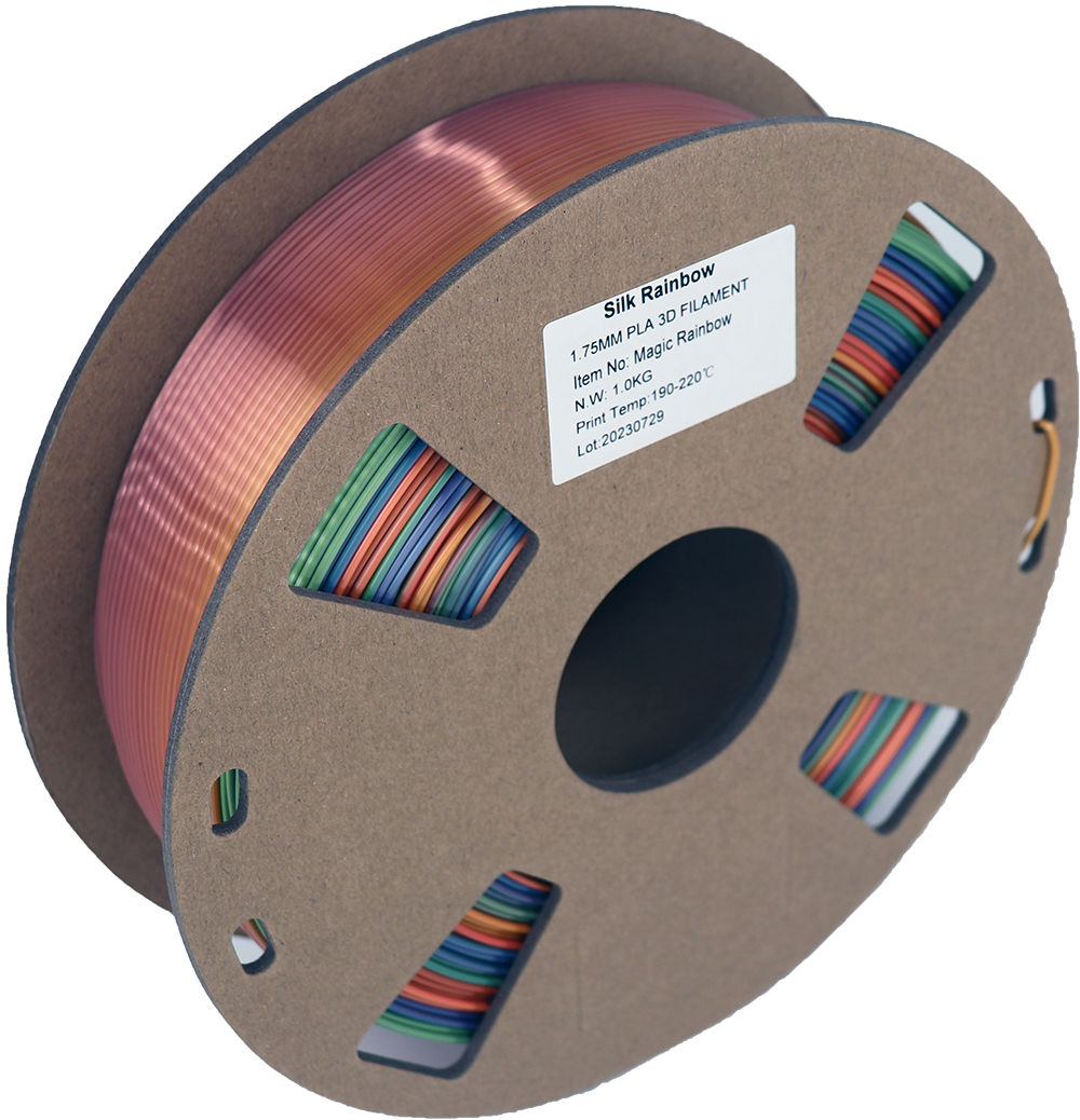 PS Imports PLA 1.75mm x Silk Rainbow-Magic Rainbow