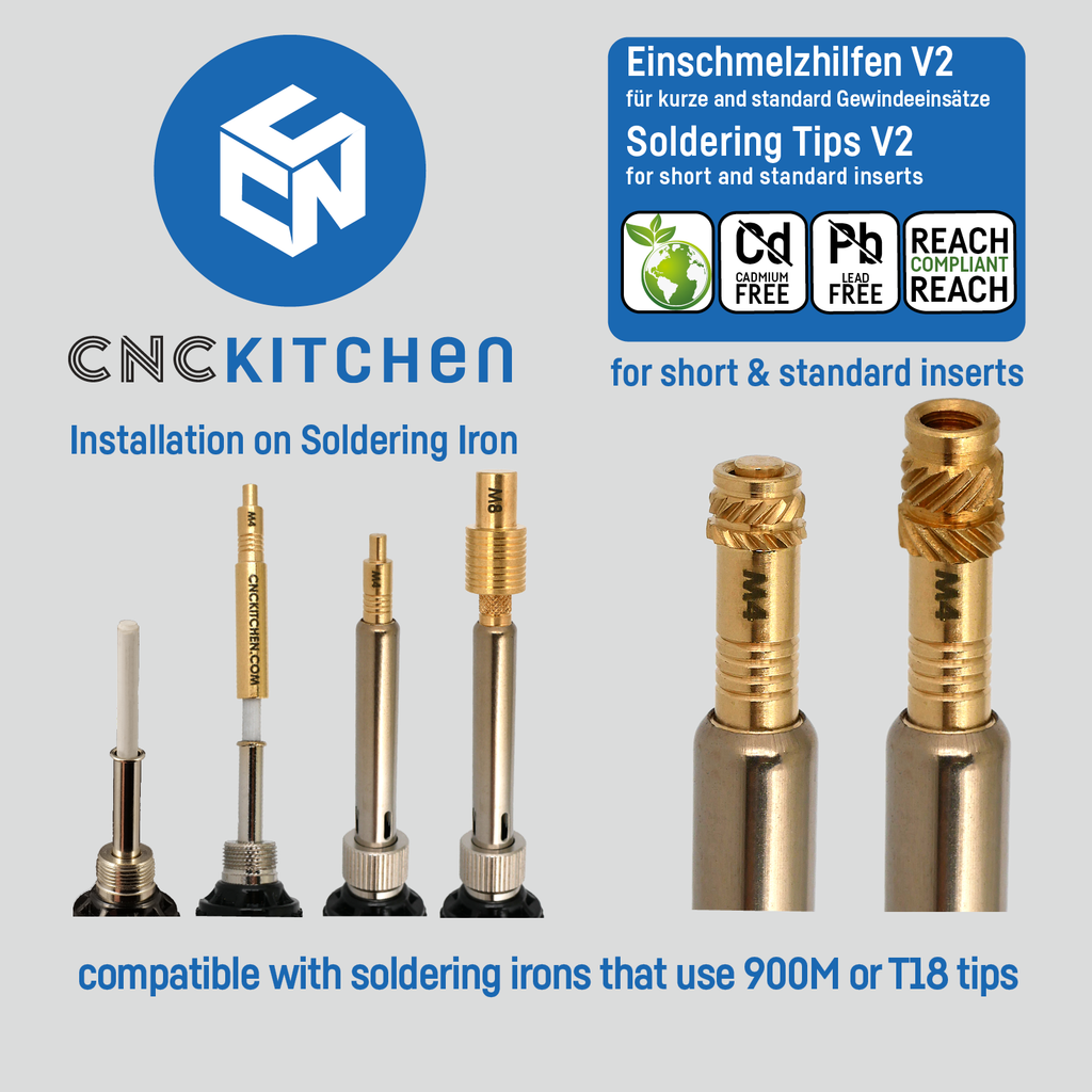 CNC Kitchen Heat Insert Tips