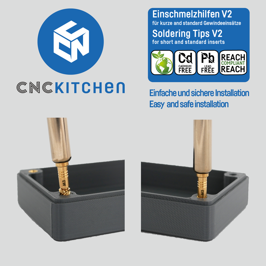 CNC Kitchen Heat Insert Tips