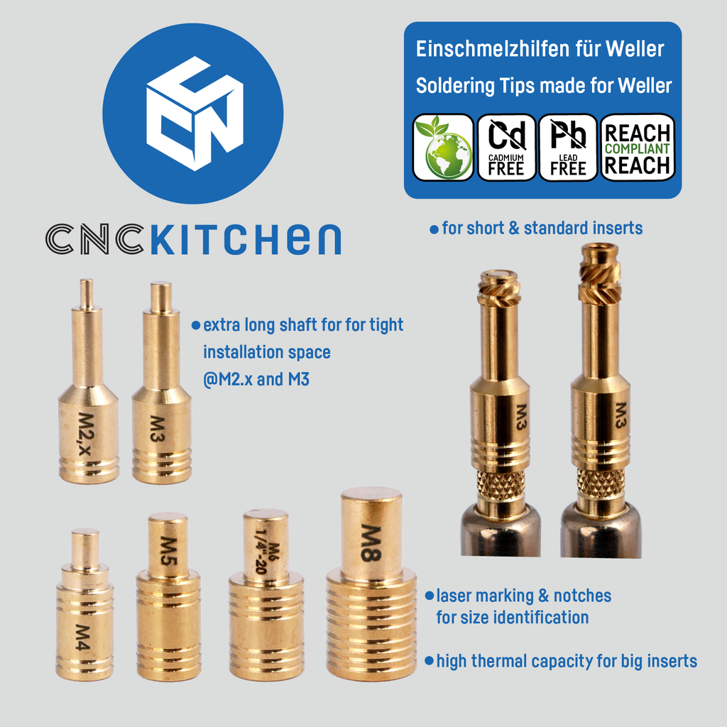 CNC Kitchen Heat Insert Tips