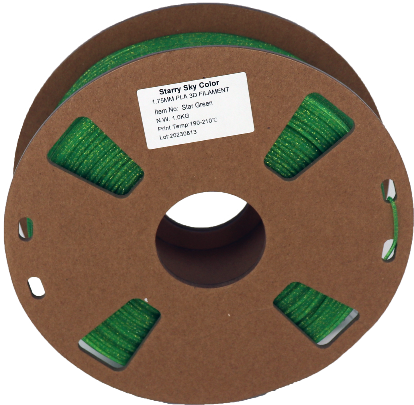 PS Imports PLA 1.75mm x Starry Sky Color-Star Green