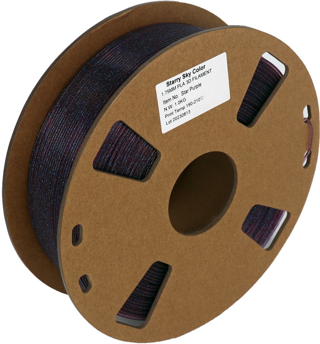 PS Imports PLA 1.75mm x Starry Sky Color-Star Purple EOL