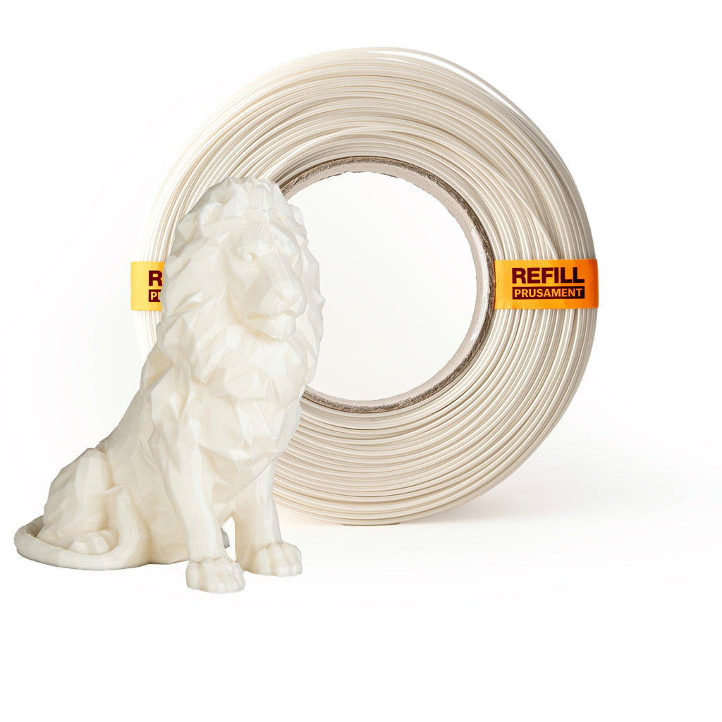 Prusament PLA Vanilla White 1kg Refill - Made in USA