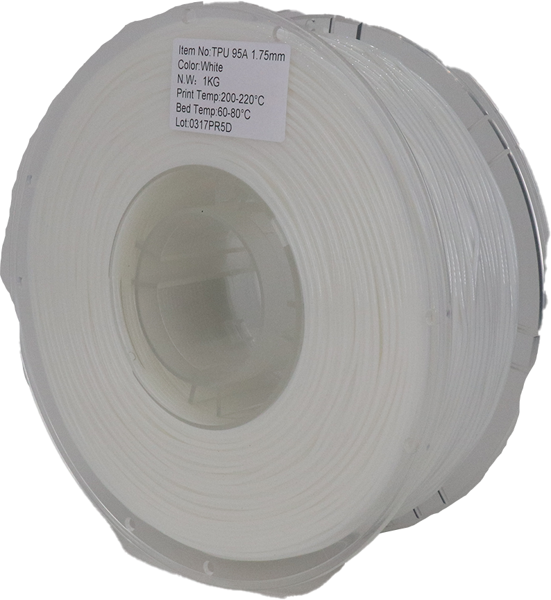 PS Imports TPU 95A White 1.75mm