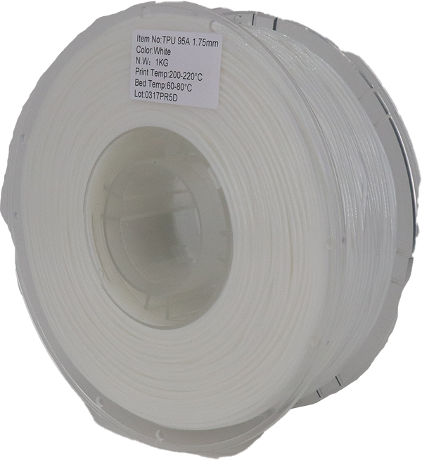 PS Imports TPU 95A White 1.75mm