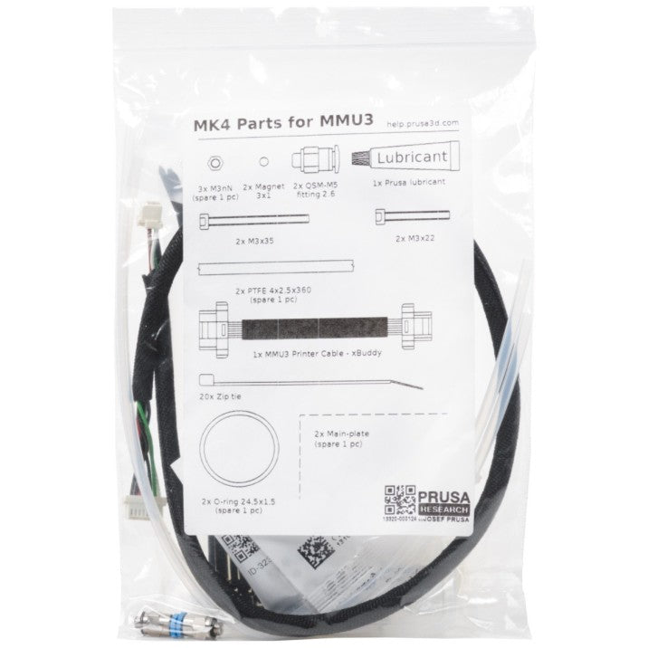 Original Prusa MK3S+ MMU3 upgrade kit to MK4/MK3.9