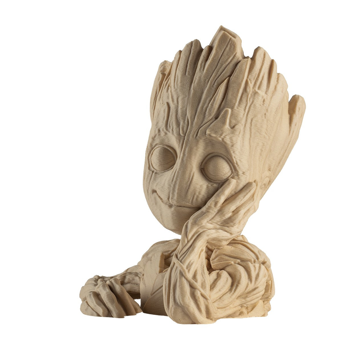 Wood-filament print made on the CORE One+