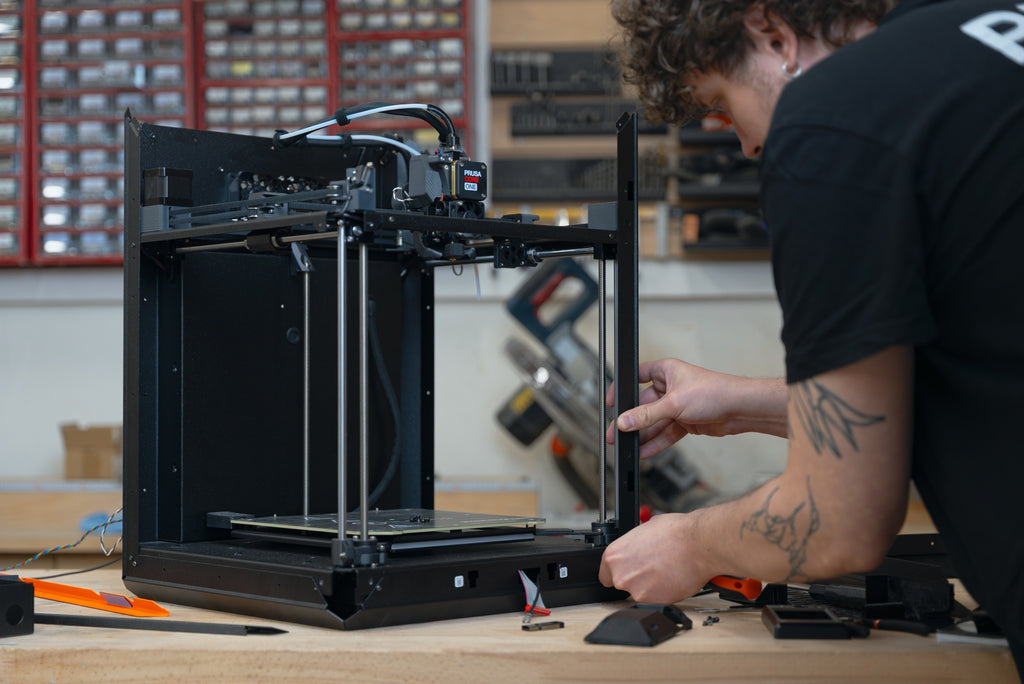 Building the CORE One+ kit frame