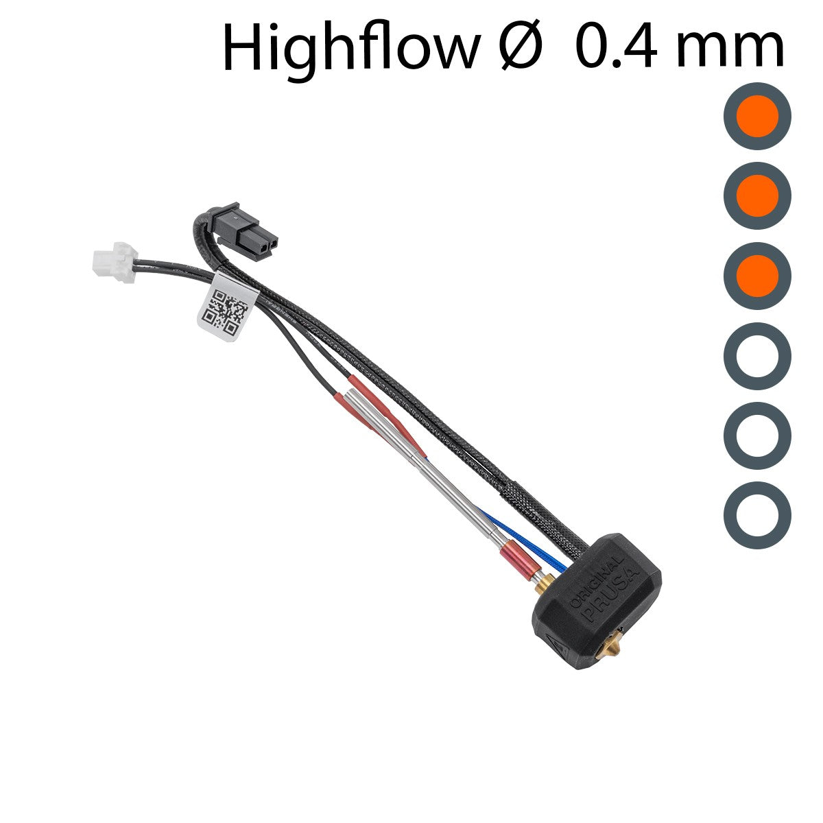 Original Prusa Nextruder Hotend brass High Flow