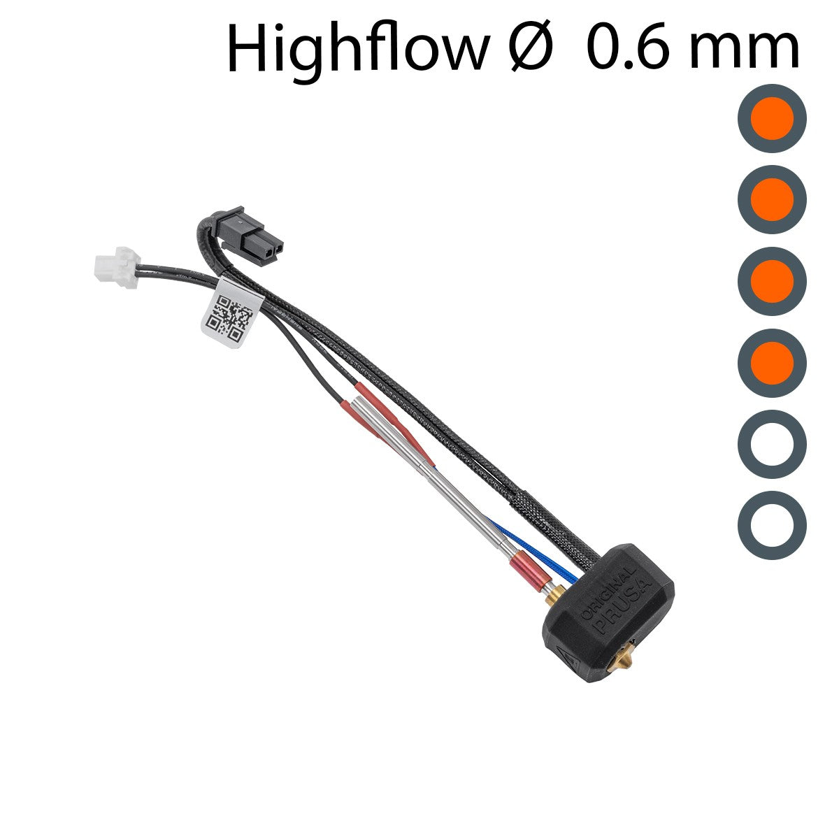 Original Prusa Nextruder Hotend brass High Flow