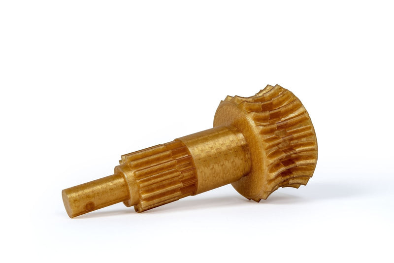 Gear shaft printed in PEI 1010