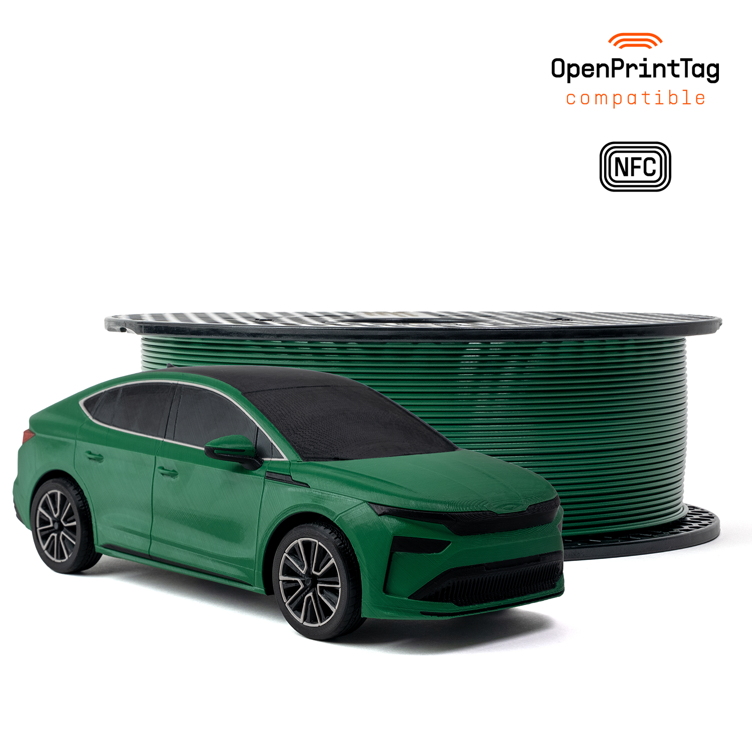 Prusament PETG Emerald Green 1kg (NFC)