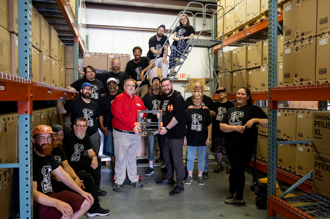 The Printed Solid team at our Wilmington, Delaware facility